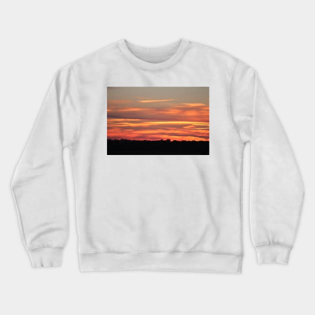 Colorful Clouds Crewneck Sweatshirt by Cynthia48